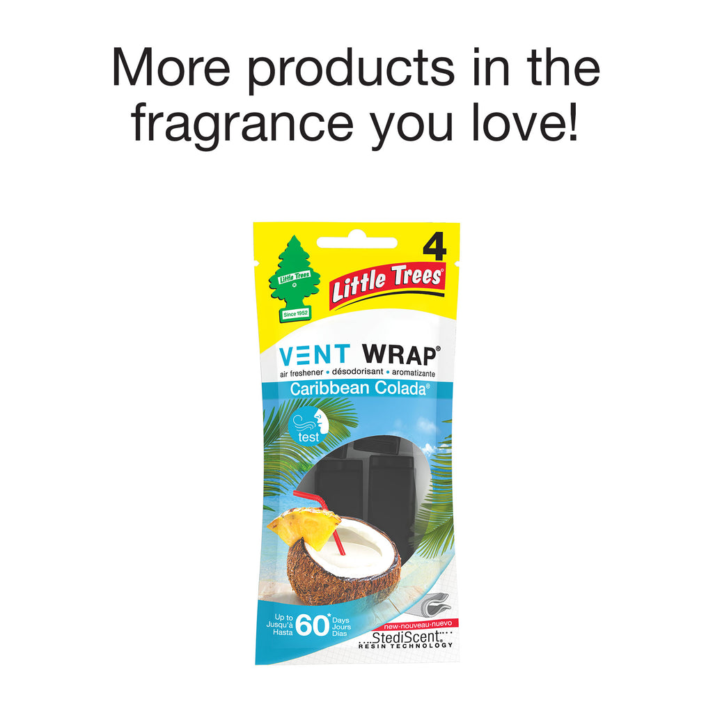 Air Freshener Caribbean Colada Fragrance 3-Pack
