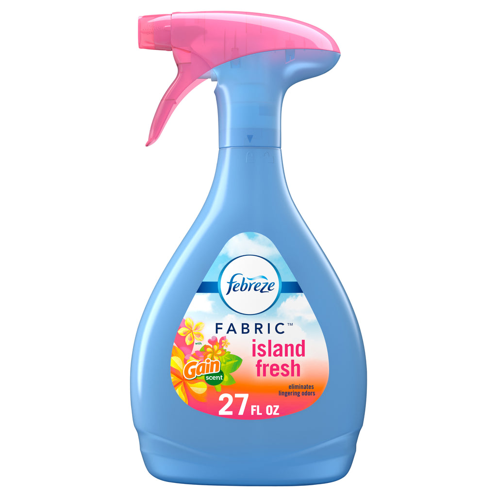 Odor-Eliminating Fabric Spray, Gain Island Fresh, 27 fl oz