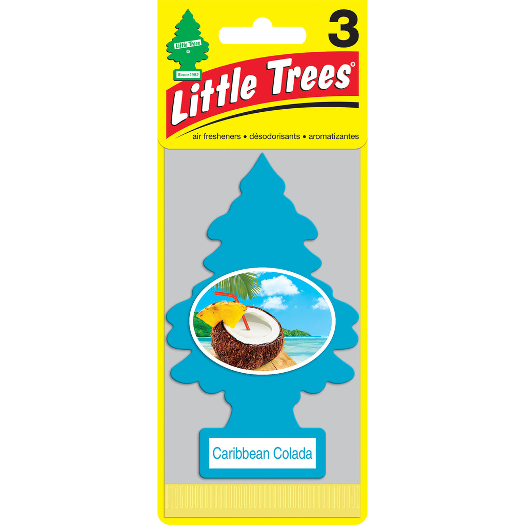 Air Freshener Caribbean Colada Fragrance 3-Pack