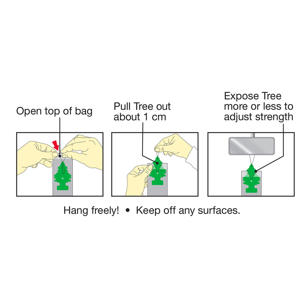 Air Freshener Caribbean Colada Fragrance 3-Pack