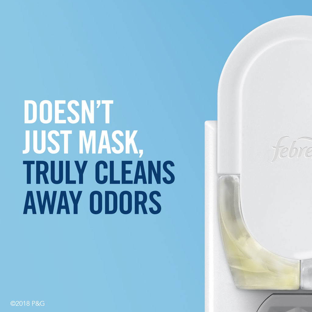 Odor-Eliminating Plug Air Freshener Refills, Ocean, 2 Ct